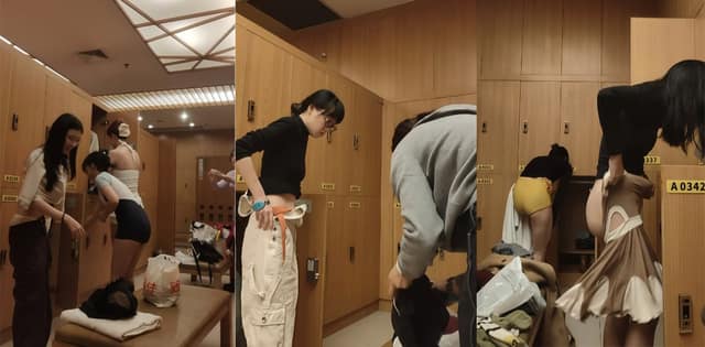 重庆温泉酒店偷拍被抓丨32岁男带19岁女友潜入更衣室卖视频