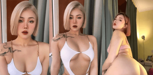 台湾健身网红伊娜私下这么野丨马甲线巨乳反差太强，这紧致度确实少见