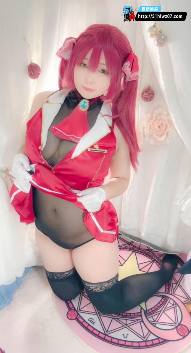 riorio0701看着像个乖乖女，私下cos宝钟玛丽玩得这么野 Cosplay福利