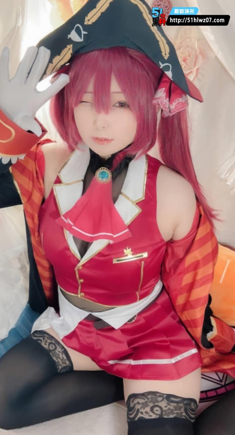 riorio0701看着像个乖乖女，私下cos宝钟玛丽玩得这么野 Cosplay
