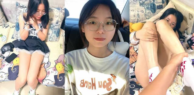云南医学生张伊看着像个乖乖女，私下跟学长玩得这么野