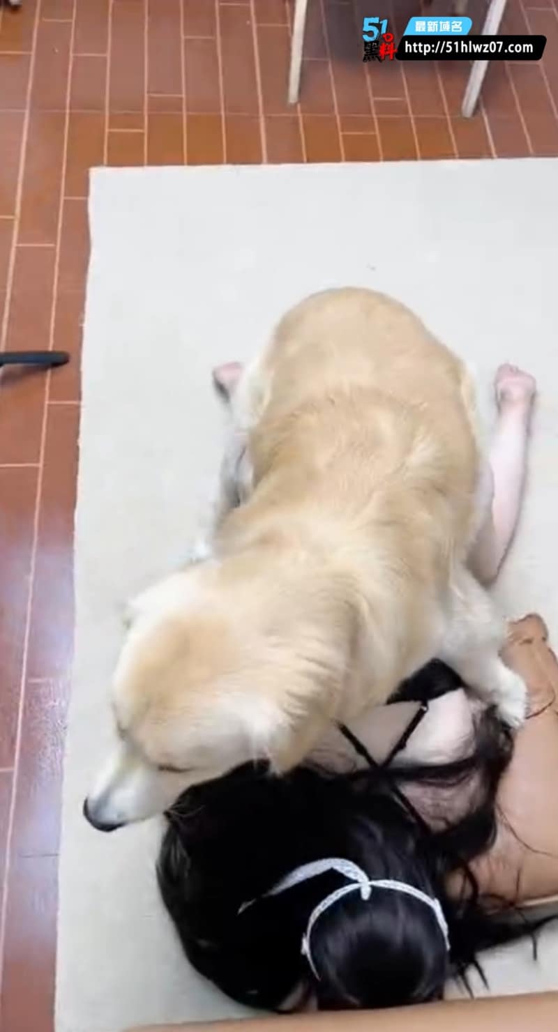 香香公主和爱犬全集流出，白虎女神被大金毛顶到失神 福利