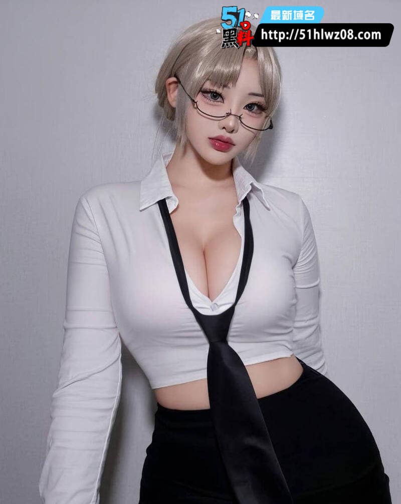 Yasal现身萤火虫漫展这身材真离谱，白衬衫被撑爆太顶了 爆乳写真