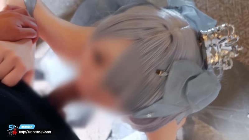 cosplayerbunbun双马尾反差爆料，清纯外表下的小动作太绝 Cosplay反差