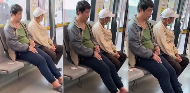 高雄地铁变态男实录流出丨当众掏出撸管盯着女乘客看太离谱