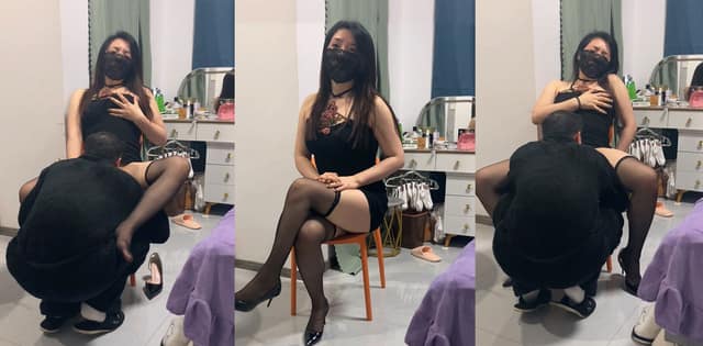 黑蝴蝶嫩穴实录丨小姨子穿旗袍诱惑姐夫内射细节流出
