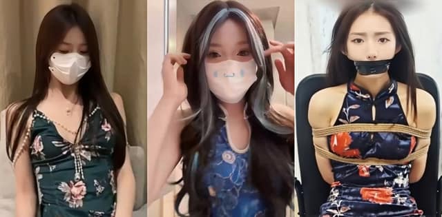 御姐旗袍合集流出丨高挑女神紧身曲线太顶，后续还有更多猛料