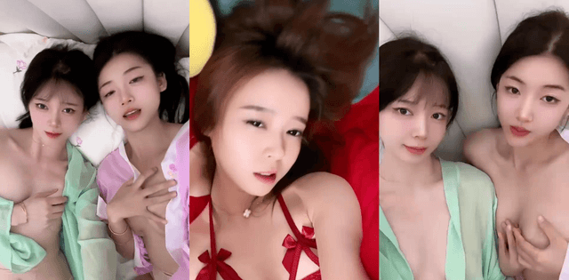 七七仙女李七七私密定制流出丨姐妹花双排互玩这波尺度真顶