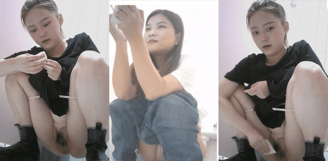 餐厅女厕偷拍这波全景视角真的绝，几个美女尿尿动作被拍得死死的