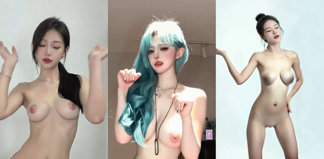 AI脱衣视频太顶了丨看着清纯的辣妹私下裸舞扭腰这么野