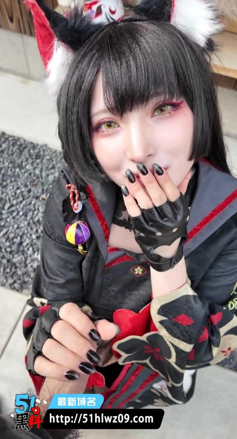 狐耳黑丝少女黑红和服户外木廊被猛干狐尾摇曳浪叫太顶了 和服诱惑