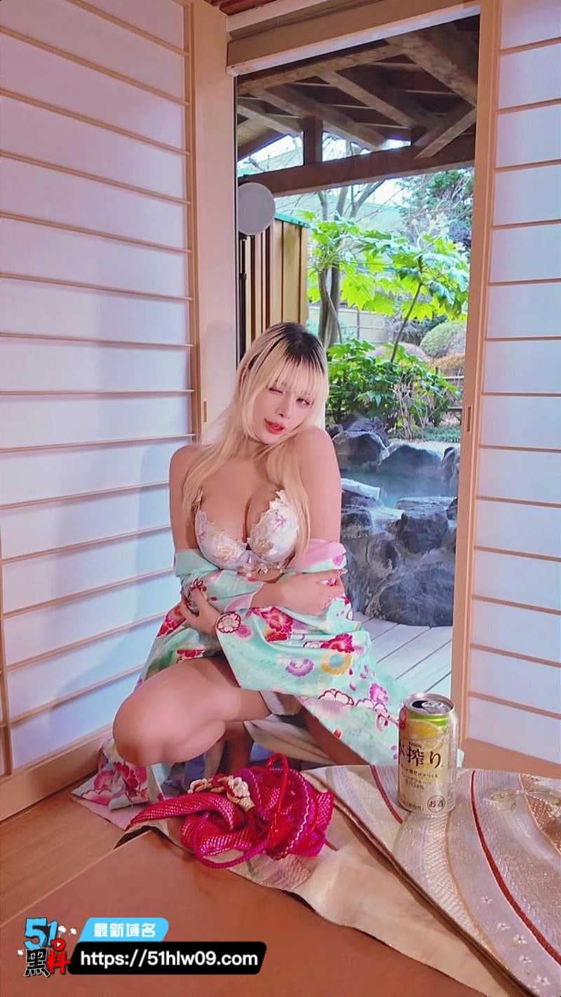 Byoru温泉湿身实录流出丨半透和服勾引尺度太顶直接腿软 Byoru黑丝