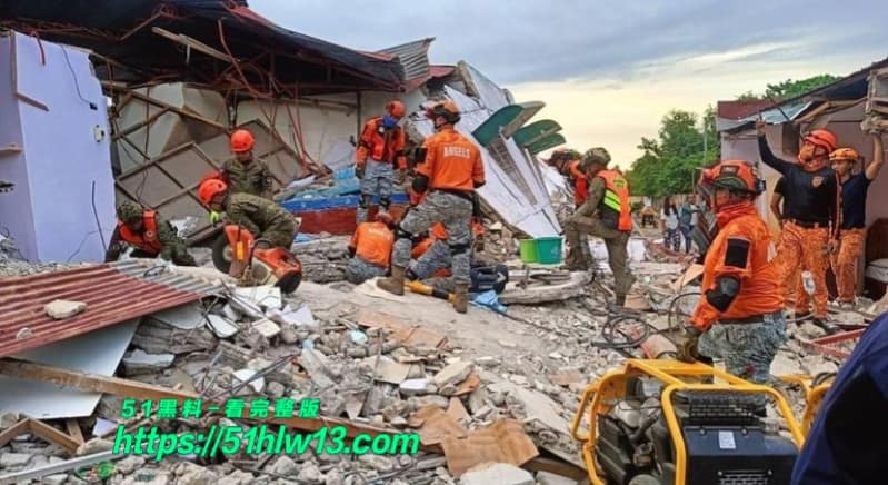 菲律宾8.2级强震突袭，棉兰老岛监控拍到建筑疯狂摇晃 棉兰老岛地震