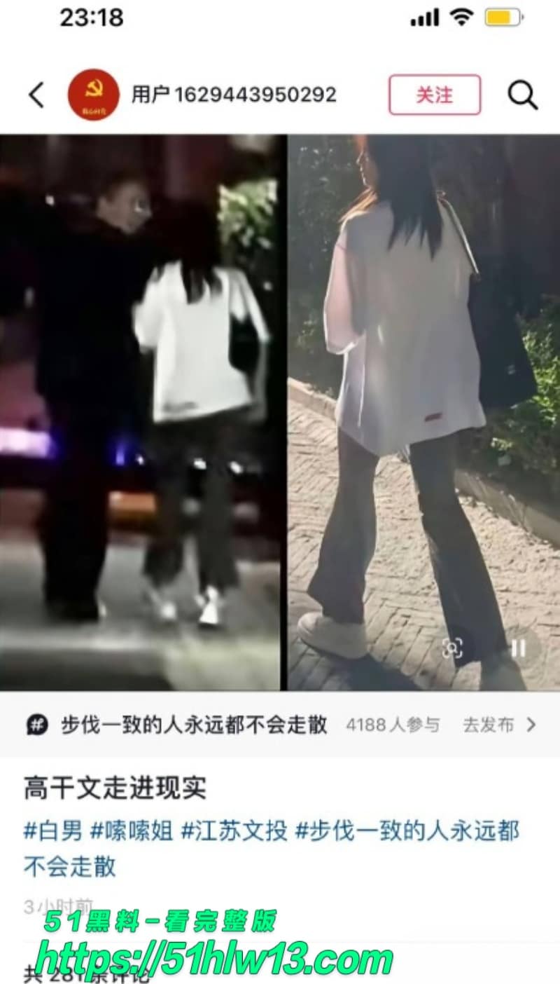 白鹿牵手江苏文投前董事长王洪俊深夜逛街被拍反差太大了 白鹿地下情