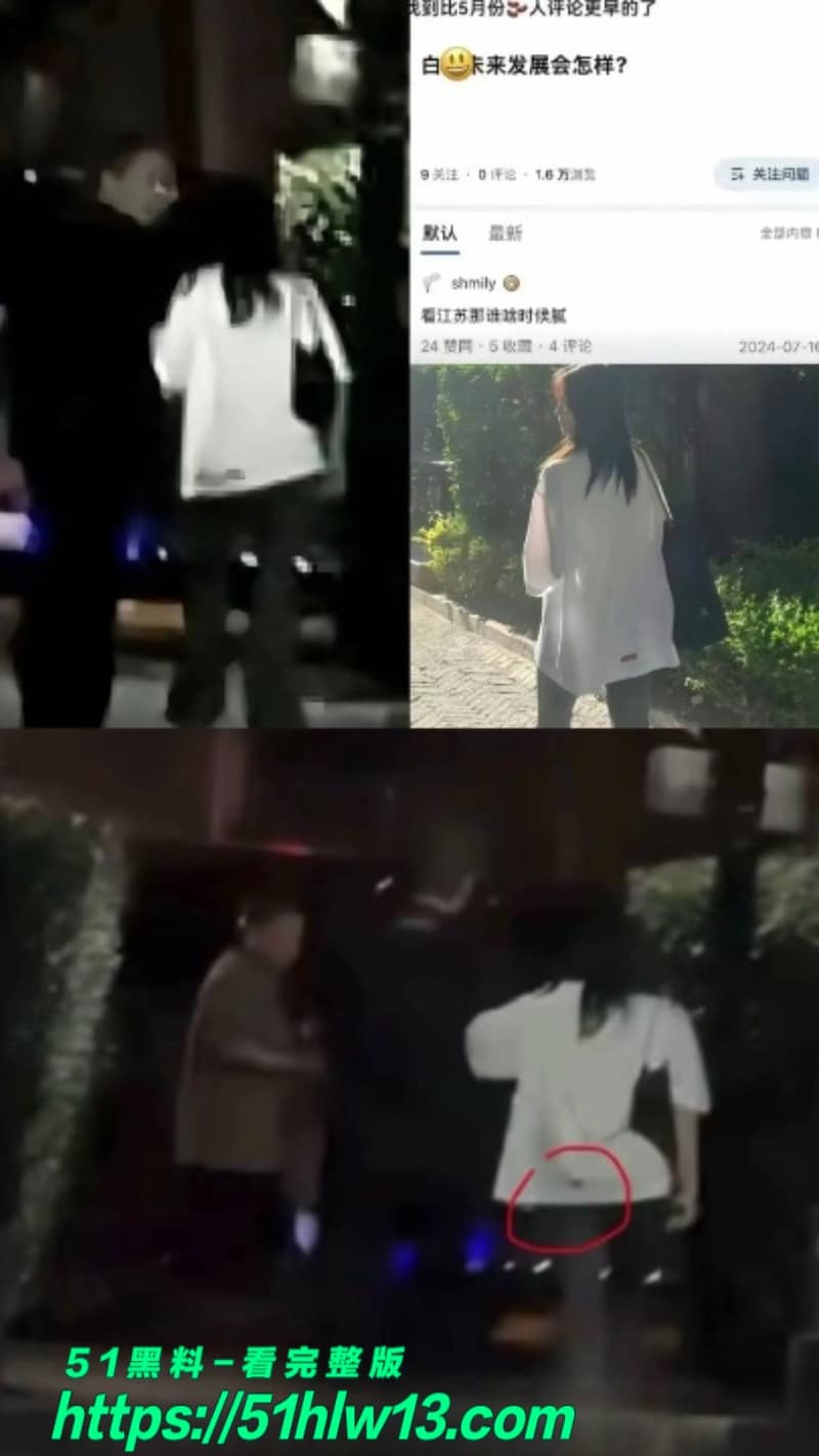白鹿牵手江苏文投前董事长王洪俊深夜逛街被拍反差太大了 明星