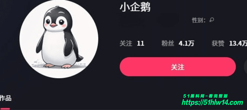 小企鹅付费定制内幕起底，黑丝御姐反差尺度太顶 福利