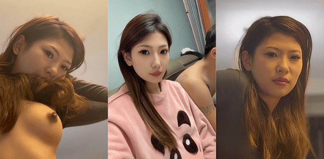 纹身精神小妹大衣内穿透明蕾丝被牵狗链在楼道猛操到失神