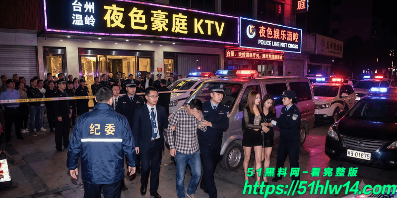台州温峤派出所所长蒋辉华带队KTV嫖娼被抓仅内部调动太离谱 基层公安