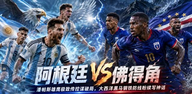 阿根廷世界杯死磕佛得角看梅西能不能暴力破掉对方钢铁大巴