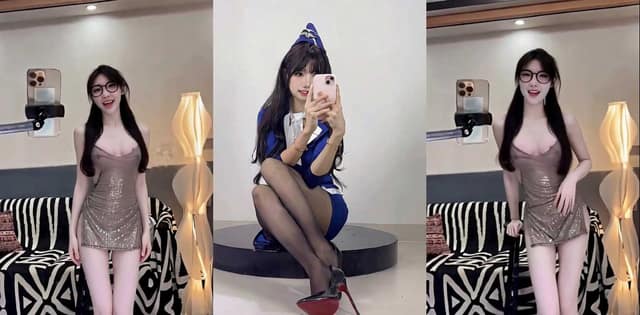 抖音反差少妇私下玩这么野丨清纯脸蛋配全裸热舞扣穴反差太顶