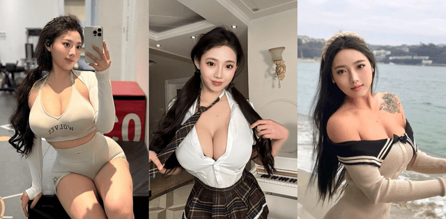 木里人鱼私密写真流出丨黑色蕾丝勒出巨乳翘臀这波尺度真顶
