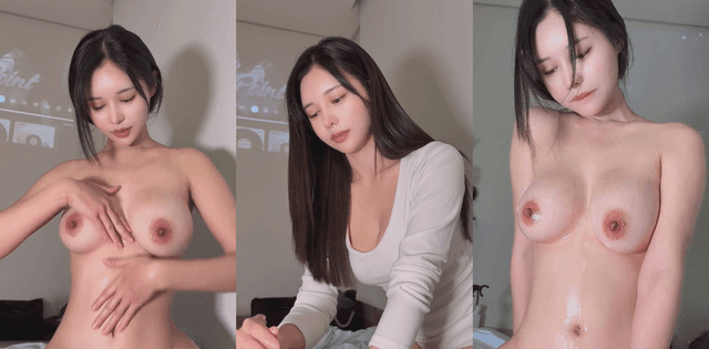 徐婉私下玩得这么野?看着清纯的韩国顶流BJ精油按摩直接失禁