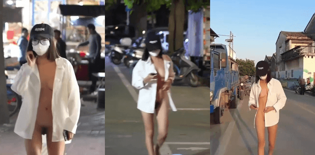 99吃瓜广州江门公园露出实录丨全裸挑逗路人这波尺度真顶