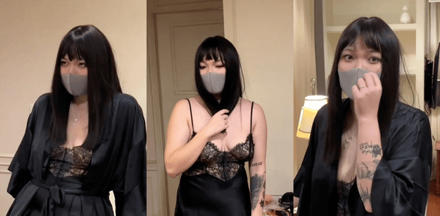 12Baegirl看着像个正经测评博主,蒙眼挑战私下玩得这么野