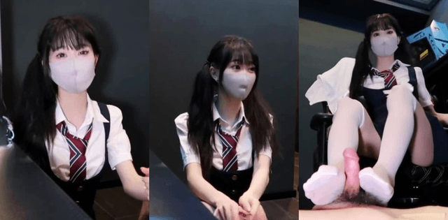 唐可可JK制服深喉口爆教学眼神迷离被操到失控