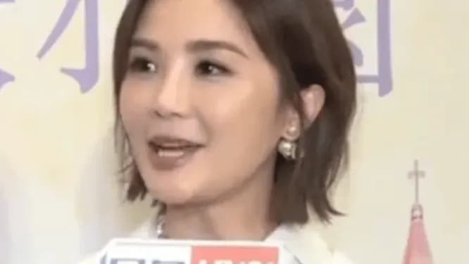 蔡卓妍亲自否认怀孕：娃娃裙说法跟林峯对不对得上