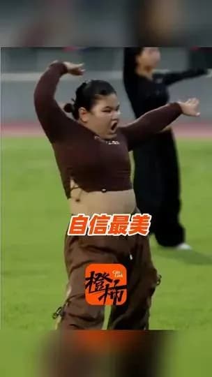 9岁120斤啦啦队女孩跳舞走红始末：花絮怎么跑上双热搜