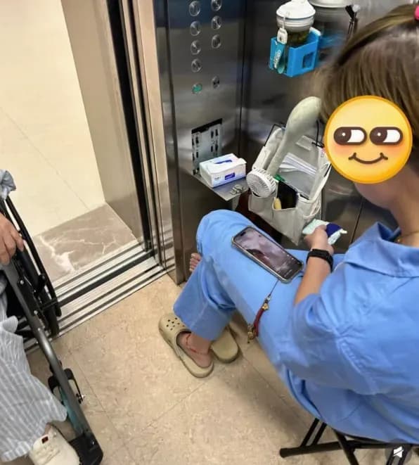 医院梯控员开除求证：吐槽工作清闲的说法站得住吗
