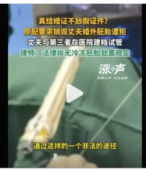 伪造结婚证做试管：担责的该是医院还是个人