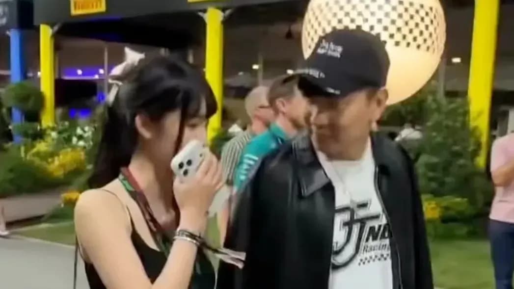 林俊杰牵手七七离场：F1压轴后三个画面一次说清