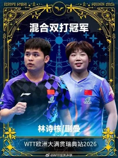 拿下混双冠军：林诗栋搭档蒯曼是怎么冲上热搜榜的