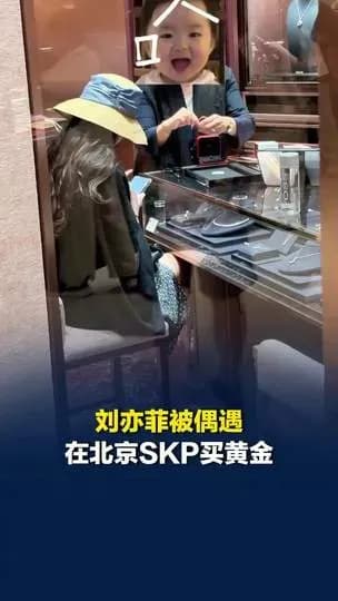 刘亦菲SKP买黄金背后起底：围观里，谁在较真「阔气」两个字