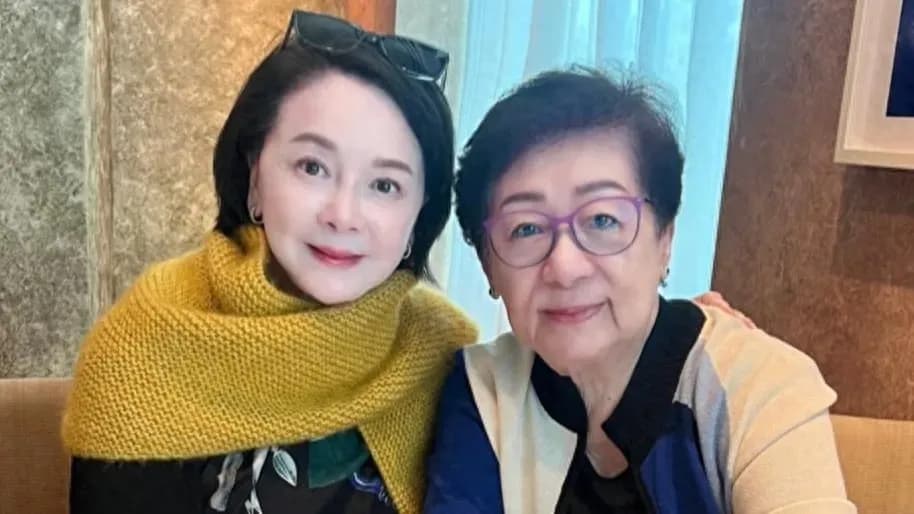 梁朝伟86岁母亲近照算回应吗：满头黑发这次服不服众
