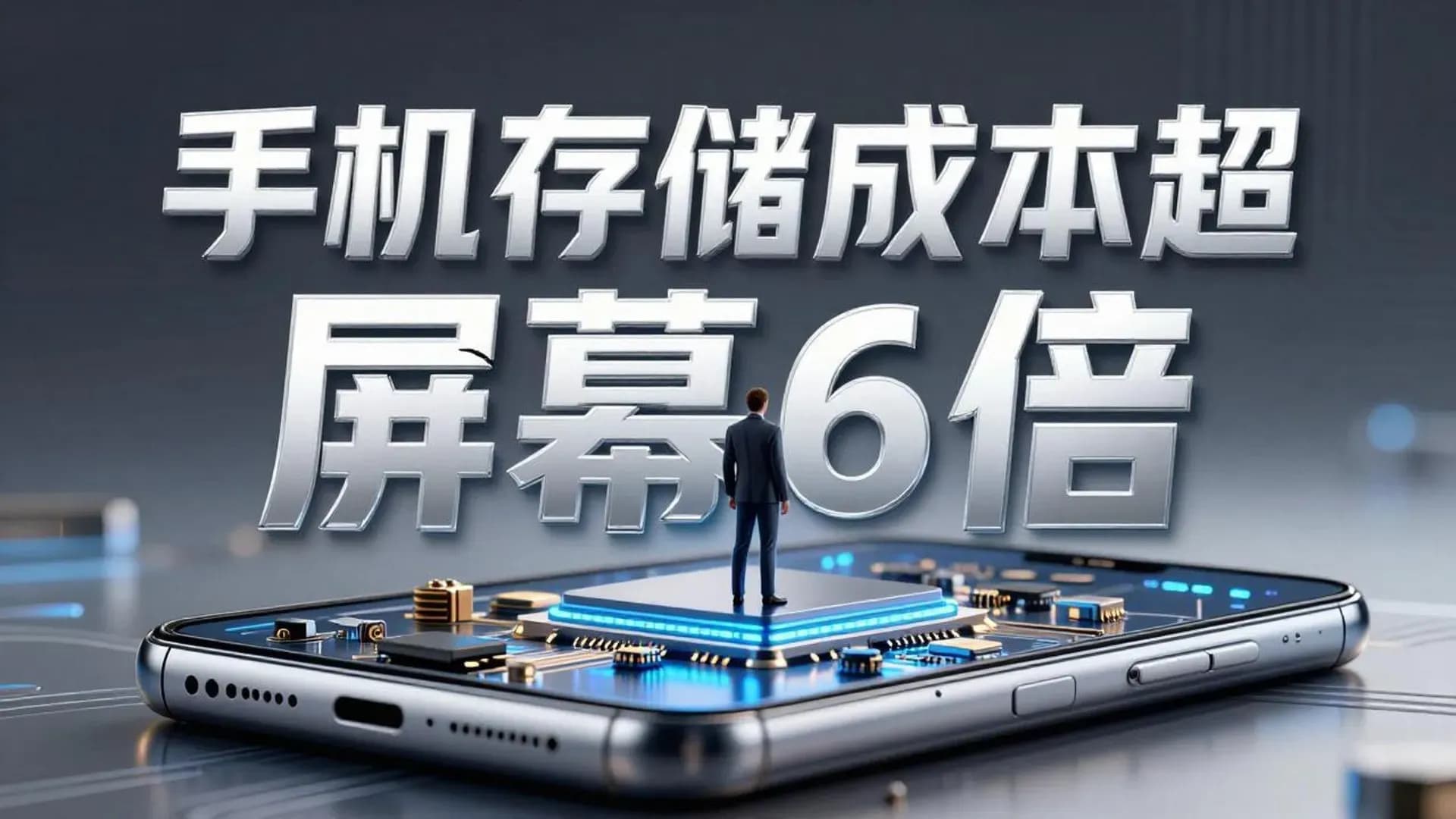 存储占整机40%曝出：手机厂商屏幕降级，高端机回退LTPS