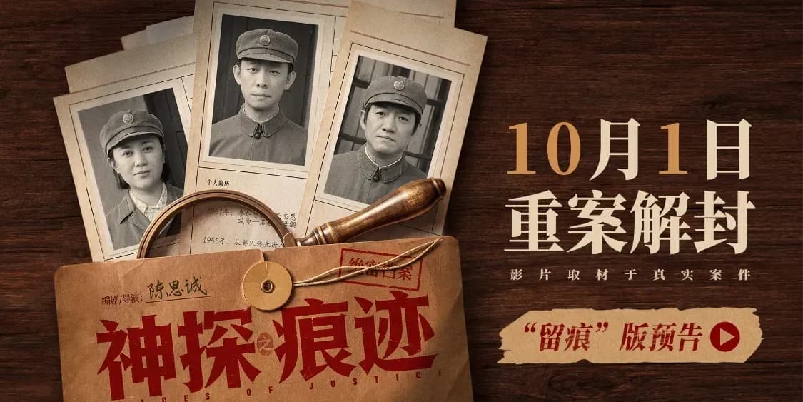 陈思诚《神探之痕迹》定档十一时间线：痕迹鉴定这张牌，能不能打赢国庆档