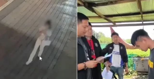 泰警公布中国女子机场被带走监控：奔现落地后的经过