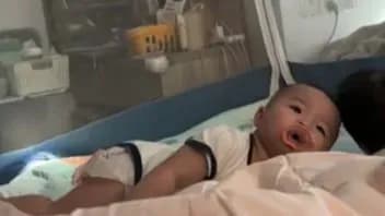 龙凤胎弟弟弄醒姐姐秒装睡,血脉压制名场面全网玩梗