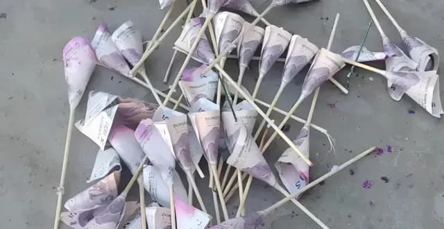 潍坊垃圾桶捡72张5元纸币：花束说法、能不能花逐条求证