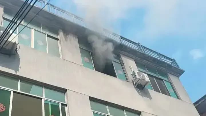 永康婚房出嫁当天被烧：一支红烛怎么烧光家具
