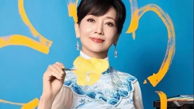 赵雅芝水墨风长裙几问：温婉气质怎么撑起来的