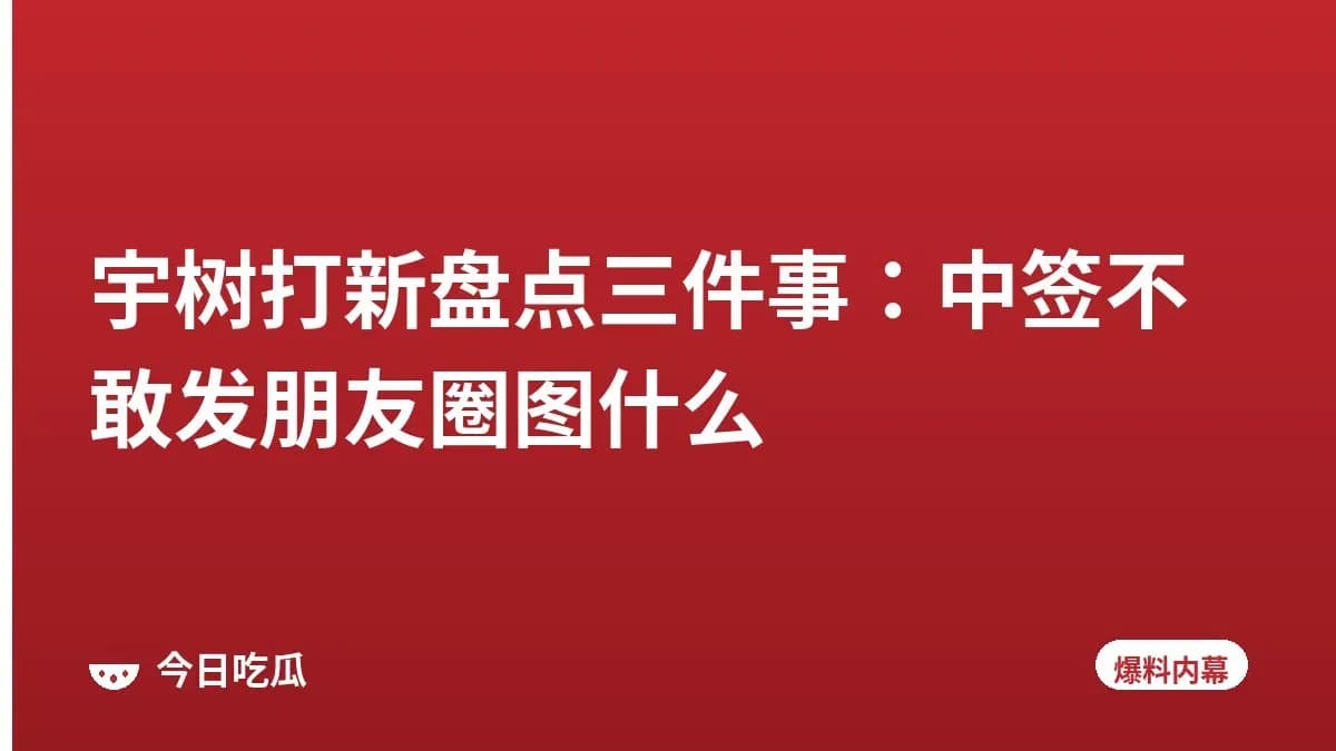 宇树打新盘点三件事:中签不敢发朋友圈图什么