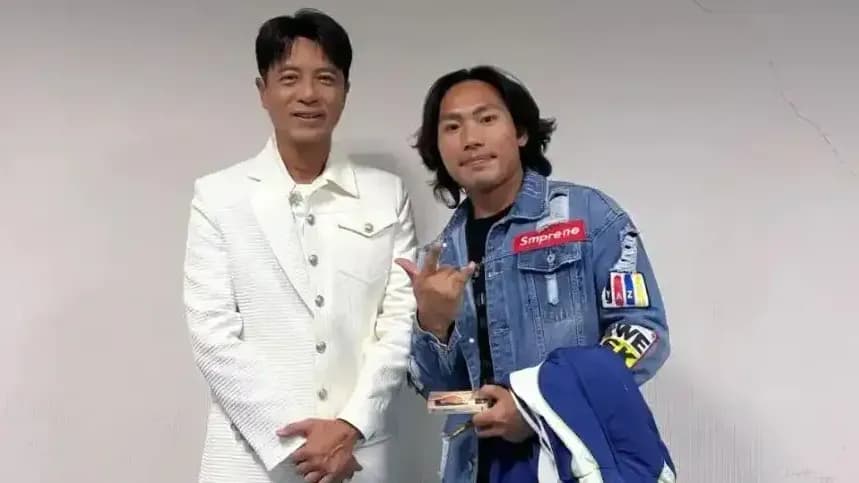 侯浪救场李克勤演唱会:台下的回应是3周40万粉丝