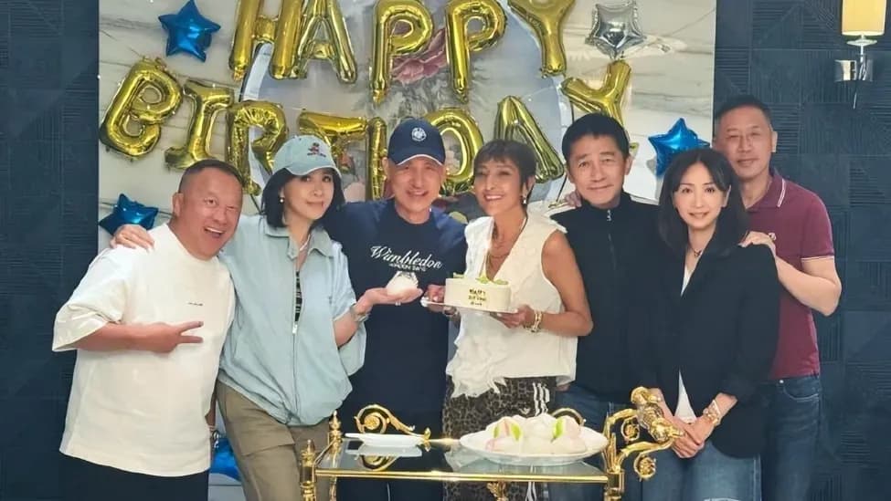 梁朝伟张学友罕见同框求证:生日聚会现场实锤了什么
