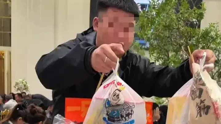 婚宴留3桌外卖席,新娘李女士:想整场都订外卖